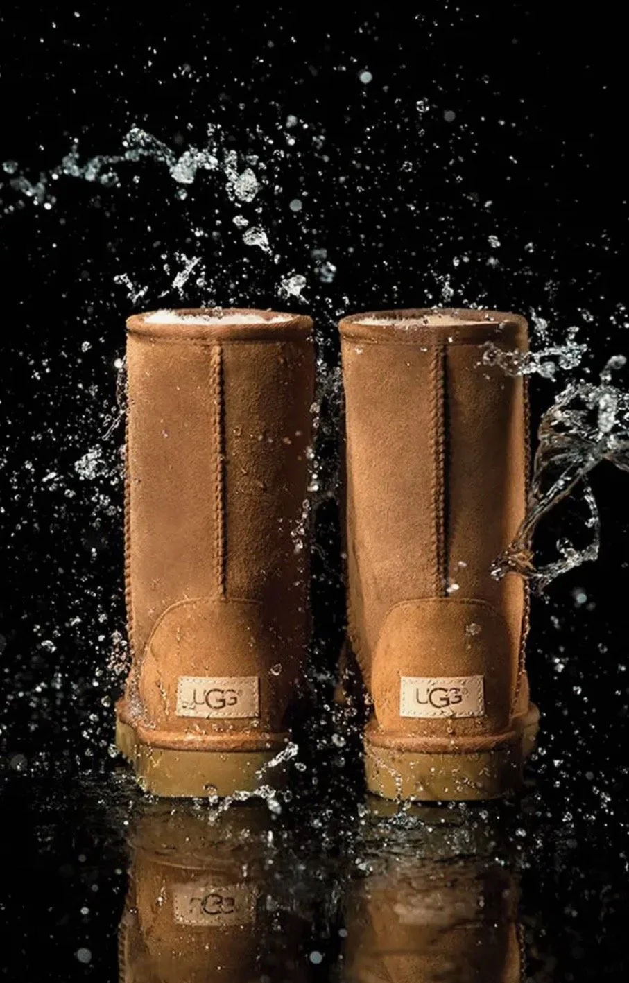 Women's classic ii genuine 2025 shearling lined short boots